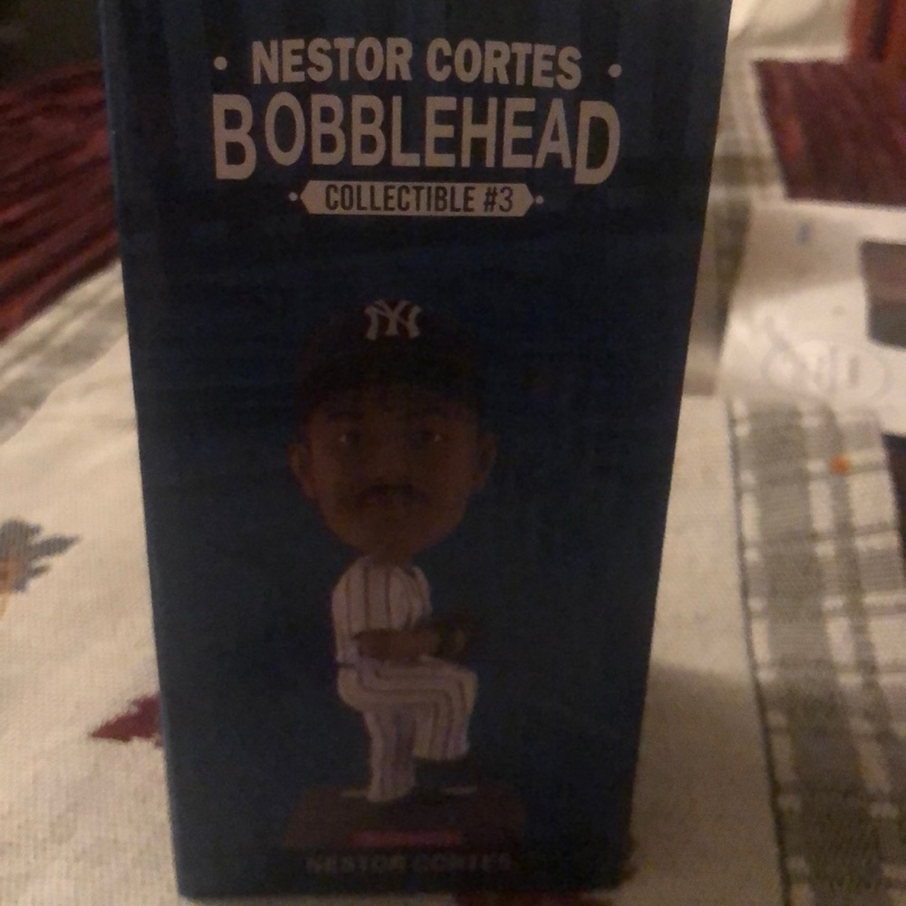 nestor cortes limited edition bobble head